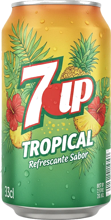 7UP Tropical 33cl